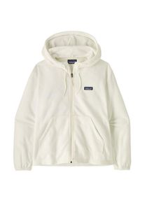 Patagonia Micro D Fleece Hoody Fleecejacke Damen (Gr L |beige/weiß)