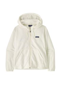 Patagonia Micro D Fleece Hoody Fleecejacke Damen (Gr M |beige/weiß)