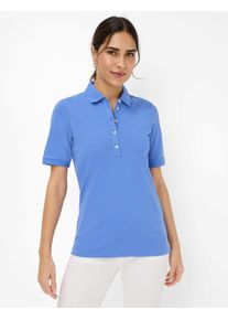Brax Damen Polo Style CLEO sapphire blue, Blau, Gr. 38