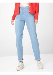 Raphaela by Brax Damen Five-Pocket-Hose Style CORRY BLEACHED LIGHT BLUESLIGHTLYUSE, denim hellblau, Gr. 36