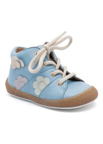 bisgaard Kinder Lauflernschuh "ulrikka Weite: normal", Gr. 25cornflower hellblau, Leder, klassisch, Schuhe, Sneaker aus vegetabil gegerbtem Leder,