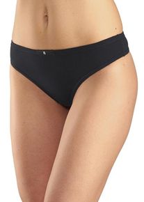 H.I.S. H.I.S String schwarz Gr. 34 für Damen. Mit Markenlabel. Körpernah. Nachhaltig.