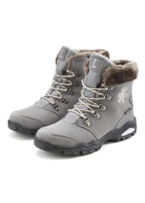 Lascana Winterstiefelette grau Gr. 36 für Damen