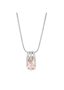 ZEEme Silber Halskette Silber 925 rhodiniert mit Unendlichkeits-Symbol