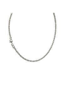 ZEEme Basic Halskette Silber 925 poliert Königskette 2,2mm breit