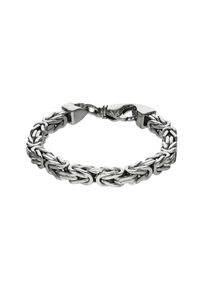 ZEEme Basic Armband Silber 925 poliert Königskette 7mm breit