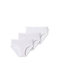 Schiesser Mädchen Hüftslip Fine Rib Organic Cotton 3er Pack