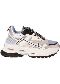 Buffalo Low-Top Sneaker - Buffalo Triplet Hollow Sneakers Lichtblauw Triplet - Gr. 38 (EU) - in Blau - f&uuml;r Damen