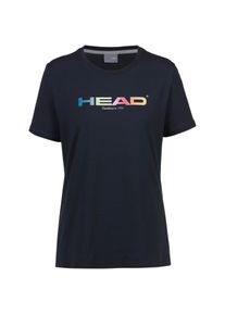Head Rainbow T-Shirt Damen - blau - Gr. S - Baumwolle/Polyester/Elastan