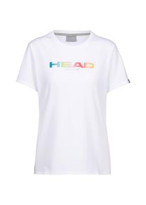 Head Rainbow T-Shirt Damen - weiß - Gr. XS - Baumwolle/Polyester/Elastan