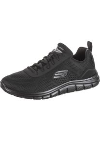 Skechers Track Sneaker Herren - schwarz - Gr. 45 - Polyester