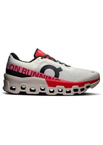 On CloudmOnster 2 Laufschuhe Herren - weiß - Gr. 47 - Polyester