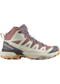 Salomon X Ultra 360 Edge Mid Gtx Wanderschuhe Damen - beige - Gr. 38 - Synthetik