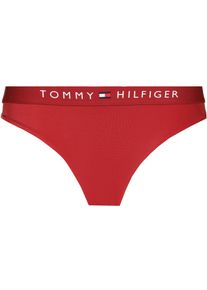 Tommy Hilfiger Original Bikini Hose - rot - Gr. M - Polyamid/Elastan