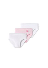 Schiesser Mädchen Hüftslip Fine Rib Organic Cotton 3er Pack