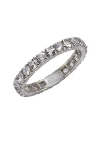 ZEEme Gemstones Ring 925/- Sterling Silber Weißtopas