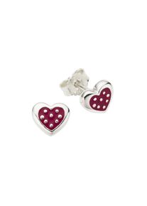 ZEEme for Kids Ohrringe 925 Sterling Silber Herz Motiv
