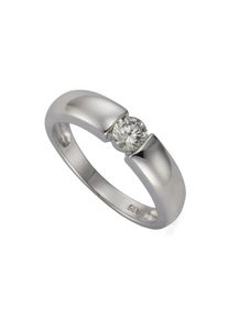 ZEEme Silber Ring Silber 925 mit Zirkonia weiß