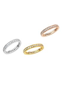 ZEEme Silber, Vivance Ring 925 Silber Zirkonia weiß