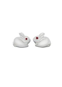 ZEEme for Kids Ohrringe Silber 925 Motiv Hase