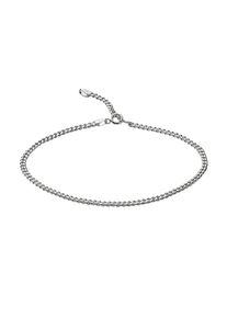 ZEEme Silber Fußkette 925 Silber 23-26cm lang