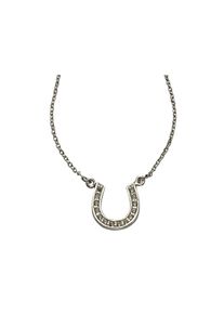 ZEEme Silber Collier 925/- Sterling Silber rhodiniert Zirkonia