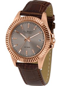 Jacques Lemans Damen Quarzuhr "La Passion"dunkelbraun, braun, Armbanduhren, Armbanduhr, Damenuhr, Edelstahlarmband, analog, Datum, Leuchtindex