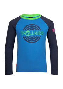 Trollkids Preikestolen Longsleeve Longsleeve Kinder (Größe 152 |blau)