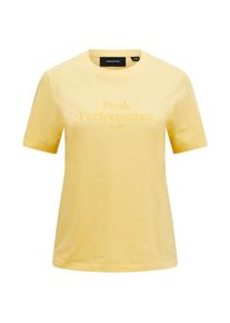 Peak Performance Original Tee T-Shirt Damen (Gr L |beige)