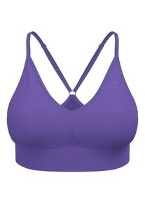 Odlo Seamless Low Padded Sport Bra Sport-BH Damen (Gr XS |lila)