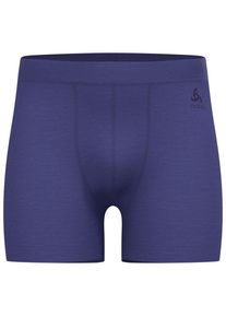 Odlo Merino 160 Boxer Merinounterwäsche Herren Wandern (Gr XL |blau)