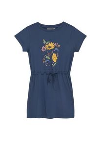 Kleid Color Kids Dress with Print S/S Kinder (Gr 128 |blau)