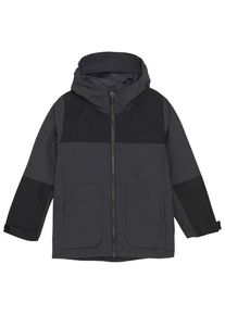 Color Kids Jacket Colorblock Regenjacke Kinder Alltag (Gr 110 |grau |wasserdicht)