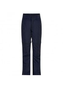 Color Kids Pants with Zip Off Trekkinghose Kinder Wandern (Gr 92 |blau)