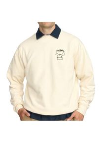 Pullove Revolution Printed Crewneck Cup Herren (Gr S |weiß)