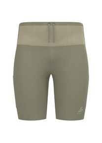 Lauftight Odlo X-Alp Trail Cargo Tights Short Herren (Gr XL |oliv)