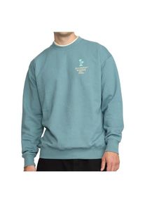 Revolution Printed Crewneck Boards & Fins Pullover Herren (Gr XXL |türkis)