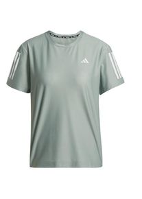 Adidas Own The Run Tee Laufshirt Damen Roadrunning (Gr S |grau)