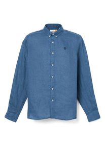 Hemd Timberland Mill Brook Linen Shirt Herren (Gr S |blau)