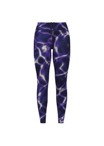 Odlo Zeroweight Print Tights Lauftights Damen (Gr XS |blau)
