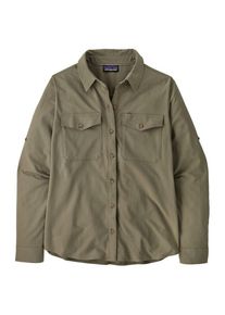 Patagonia L/S Self Guided Sun Shirt Hemd Damen (Gr M |oliv)