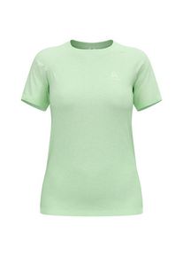 Odlo T-Shirt S/S Crew Neck Essential Seamless Funktionsshirt Damen (Gr S |gr&uuml;n)
