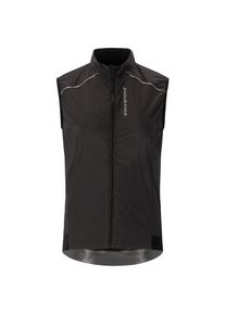 Endurance Birch Cycling/MTB Windblock Vest Fahrradweste Damen (Gr 40 |schwarz |wasserdicht)