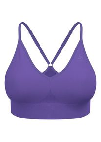 Odlo Seamless Low Padded Sport Bra Sport-BH Damen (Gr XS |lila)