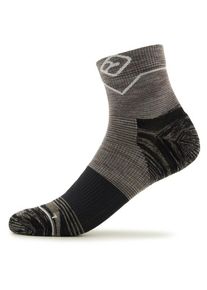 Ortovox Alpine Quarter Socks Merinosocken Herren (Gr 45-47 |schwarz)