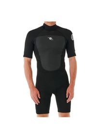 Rip Curl Omega 2 mm Back Zip Spring Neoprenanzug Herren (Gr L |schwarz)