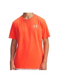 Under Armour Sportstyle Left Chest S/S Funktionsshirt Herren (Gr M - Regular |rot)