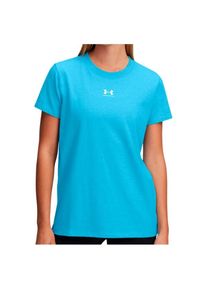 Under Armour Campus Core S/S Funktionsshirt Damen Workout (Gr XS |blau)