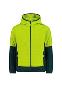 CMP Hybrid Jacket Fix Hood Ripstop Kunstfaserjacke Kinder (Gr 104 |gr&uuml;n)