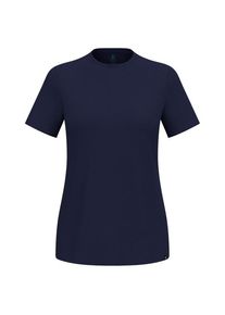 Merinoshirt Odlo Merino 160 Plain T-Shirt Crew Neck S/S Damen (Gr XS |blau)